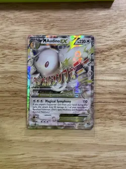 M Audino EX 85/124 XY Fates Collide Holo Ultra Rare Pokemon TCG - Image 1