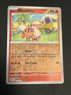 Growlithe Lot - Reverse Holo - Near Mint - Pokemon TCG - Image 2