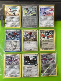 Pokemon Binder Collection Skarmory Cards EX Era Platinum Sun & Moon - Image 1