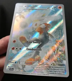 Raboot 147/142 Stellar Crown ILLUSTRATION RARE HOLO Pokemon Card Near Mint - Image 4