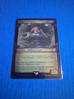 MTG LOTR Rapacious Guest 💥FOIL SPECIAL EDITION SCROLL💥 Lord of Rings Magic - Image 1