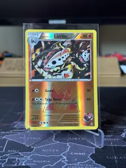 Team Magma's Lairon 13/34 Pokemon Double Crisis Reverse Holo - Image 1