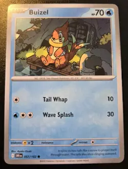 Buizel 057/182 Common Scarlet & Violet: Destined Rivals Pokemon TCG - Image 1