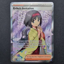 Erika's Invitation 196/165 - S&V 151 - Ultra Rare Full Art - Pokemon TCG English - Image 1