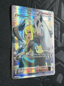 Pokemon TCG Delinquent 098B/122 Alternate Art Holo (English) - LP - Image 5