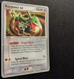 Pokemon EX DEOXYS - #102/107 Rayquaza ex - Ultra Rare Holo - ENG - MP - Image 5