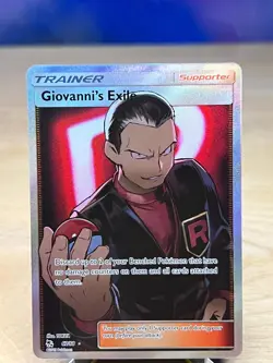 Hidden Fates Giovanni's Exile 67/68 Rare Ultra Pokemon NM/M - Image 1