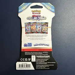 Pokemon * Stellar Crown * SV07 Booster Pack New Sealed English Art May Very - Image 5