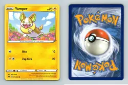 Yamper #074/202 Sword & Shield Base Set Common Pokemon 2020 TCG Card - Image 1