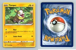 Yamper #073/202 Sword & Shield Base Set Common Pokemon 2020 TCG Card - Image 1