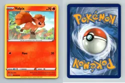 Vulpix #022/202 Sword & Shield Base Set Common Pokemon 2020 TCG Card - Image 1
