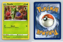 Roselia #002/202 Sword & Shield Base Set Common Pokemon 2020 TCG Card - Image 1