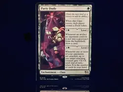 Party Dude #128 Rare (FOIL) - MTG Teenage Mutant Ninja Turtles - Image 1