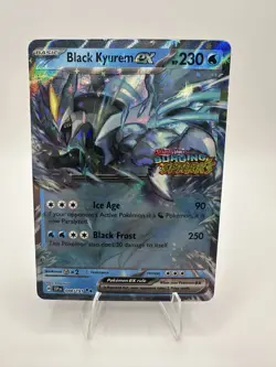 Black Kyurem ex 048/181 Stamped Promo - Surging Sparks - Double Rare - Pokemon - Image 1
