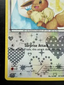 Pokemon Eevee Legendary Treasures Radiant Collection Holo RC14/RC25 (LP) - Image 4