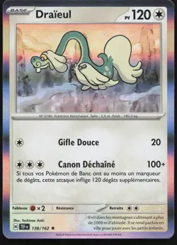 Carte Pokemon Draieul 138/162 Holo Forces Temporelles Francais - Image 1