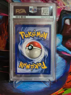 1999 POKEMON BASE SET UNLIMITED #4 CHARIZARD-HOLO PSA 8 - Image 2