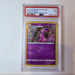 Espeon Promo SWSH: Sword & Shield Promo Cards PSA 7 NM SWSH174 - Image 1