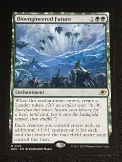 MTG Edge of Eternities Bioengineered Future 0172 NM Rare - Image 1