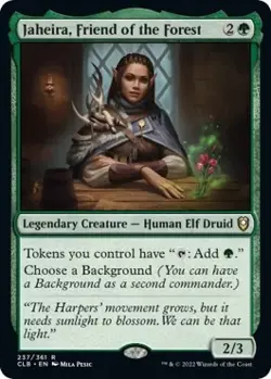 MTG Jaheira, Friend of the Forest - 237 / English / Moderately Played - Image 1