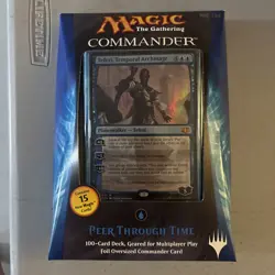 MTG Commander Deck Peer Through Time (SEALED) - Image 1