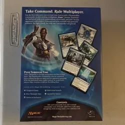 MTG Commander Deck Peer Through Time (SEALED) - Image 2