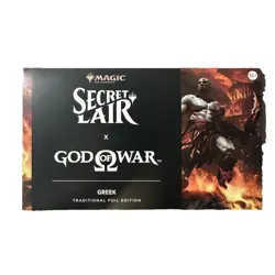 MTG Secret Lair x God of War: Greek (Traditional Foil Edition) (Sealed) - Image 1