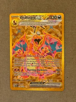 Pokemon TCG Charizard EX Obsidian Flames Holo Hyper Rare Card 228/197 - Image 3