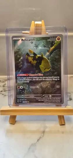 Pokemon TCG - Relicanth #173/162 - Temporal Forces - Illustration Rare - NM/M - Image 1