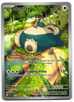 Snorlax 051 - Scarlet & Violet Promo Pokemon TCG - M/LP Card - Image 1