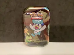 Pokemon Paldea Friends Mini Tin - Quaxly & Smoliv. Metal Tin Sealed - Image 1