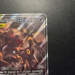 Jumbo Umbreon&Darkrai GX Tag Team Pokemon Promo #SM241 Sun And Moon - Image 2