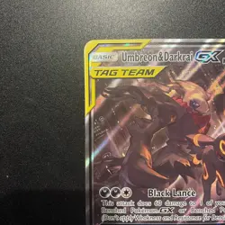 Jumbo Umbreon&Darkrai GX Tag Team Pokemon Promo #SM241 Sun And Moon - Image 3