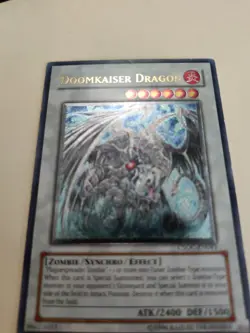 Yugioh! Doomkaiser Dragon CSOC-EN043 Ultimate Rare MP - Image 2