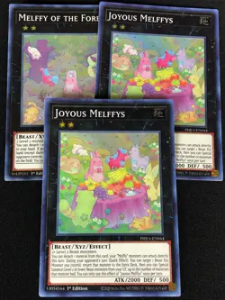 YUGIOH JOYUS MELFFYS PHRA-EN044 1ST SUPER X3 (NM) - Image 1