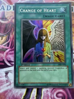 Yugioh Vintage Change of Heart MRD-060 Metal Raiders-1st Edition - Image 2