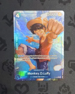 One Piece TCG - Monkey.D.Luffy (P-055) The Best Vol. 1 - PRB-01 Alternate Art - Image 1