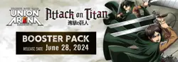 Union Arena TCG Japanese UA23BT Attack on Titan Sealed Booster Pack (US Seller) - Image 2