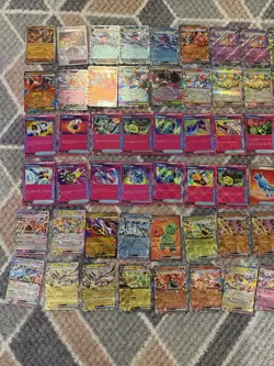 Pokemon TCG Massive Bundle Deal All Near Mint Condition Pack Fresh 60 Cards - Image 1