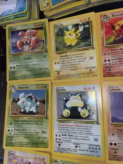 ITALIAN Pokemon Card Lot. (12) HOLO. Base Set. 1999 - SEE DESCRIPTION. (LP) - Image 2