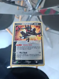 Greninja Gold Star SWSH144 - Celebrations ETB PROMO Pokemon Card - Image 1