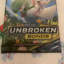 Pokemon Sun And Moon Unbroken Bonds Booster 10 card pack - Image 2
