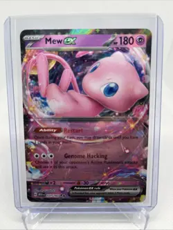 Mew ex (151/165) Pokemon TCG card from the Scarlet & Violet - Image 1