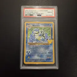 Pokemon Card - Blastoise 2/102 Celebrations 25th Anniversary Holo - PSA 10 - Image 1