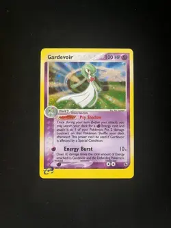 Gardevoir 7/109 Holo Rare EX Ruby & Sapphire Vintage Pokemon Card 2003 NM - Image 1