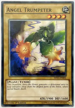 SHVI-EN001 Angel Trumpeter - Common 1st Edition Near Mint YuGiOh Card - Image 1