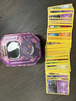 Pokemon Cards Lot + Gengar Tin – Mixed Cards – Great for Collectors - Image 2