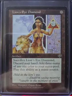 Lion's Eye Diamond Mirage Magic: The Gathering - LP - Image 1