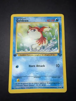 Pokemon TCG Goldeen Jungle 53/64 1st Edition Near Mint! - Image 3