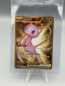 Mew EX 205/165 Scarlet & Violet 151 Full Art Pokemon Card - Image 1